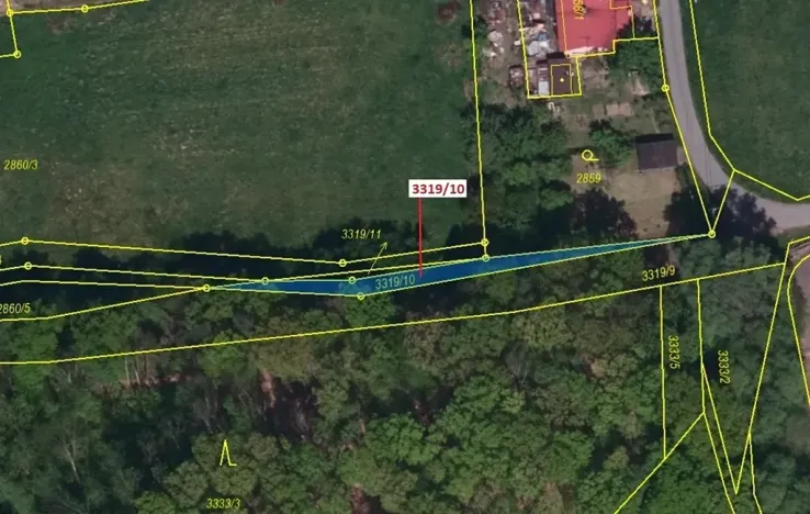 Dražba pozemku, Orlová, 147 m2