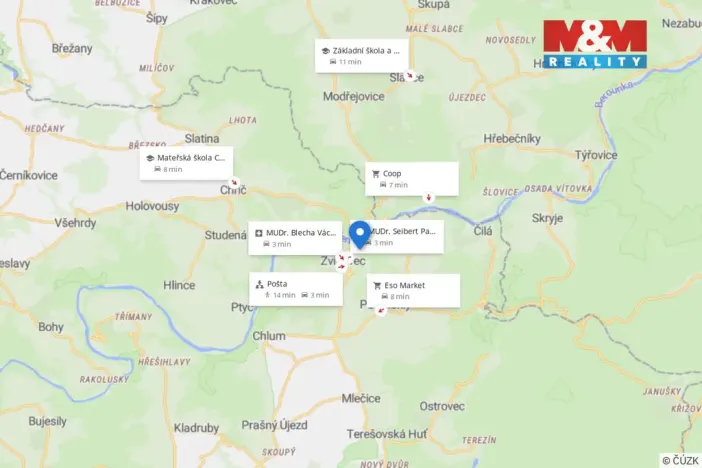 Prodej restaurace, Zvíkovec, 275 m2