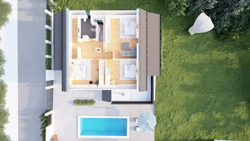 Prodej rodinného domu, Slapy, 260 m2