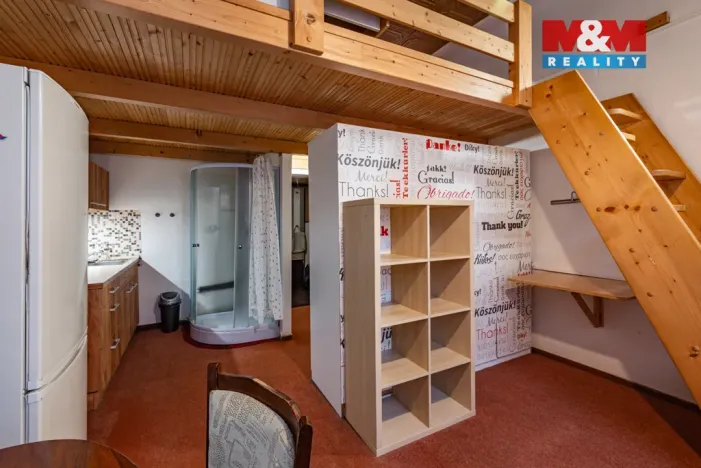Pronájem bytu 1+kk, Mariánské Lázně, Hlavní třída, 20 m2
