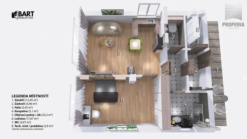 Prodej rodinného domu, Nebovidy, 58 m2