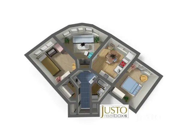 Pronájem bytu 3+1, Písek, Mírové nám., 96 m2