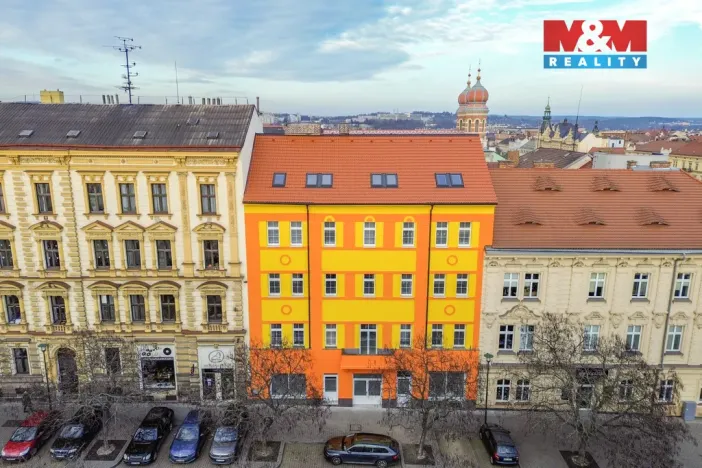 Pronájem bytu 1+1, Plzeň - Jižní Předměstí, Husova, 34 m2