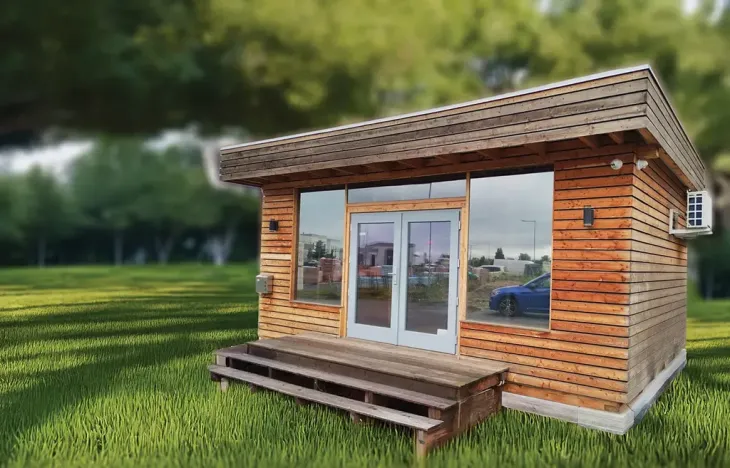 Dražba mobilheimu, Olomouc, Dolní novosadská, 28 m2