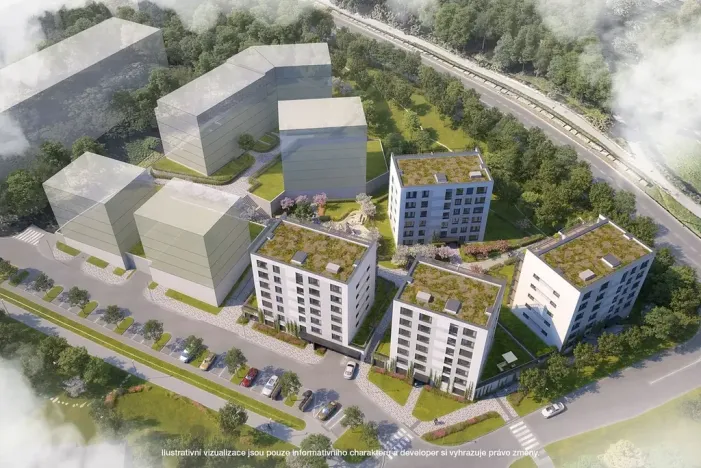 Prodej bytu 2+kk, Praha - Chodov, Komárkova, 46 m2