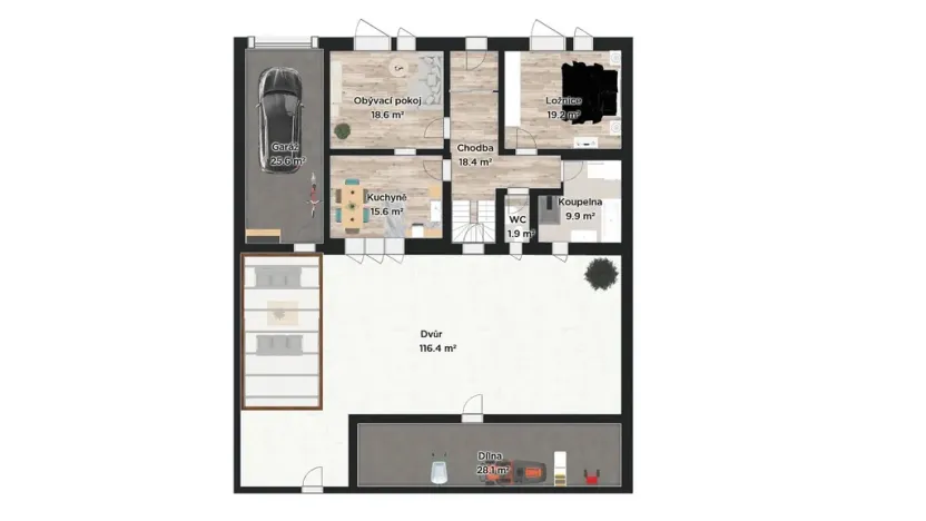 Prodej rodinného domu, Letovice - Zboněk, 170 m2