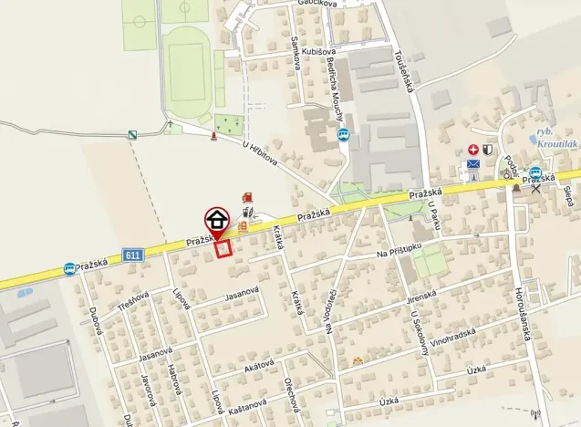 Pronájem bytu 2+kk, Nehvizdy, 65 m2