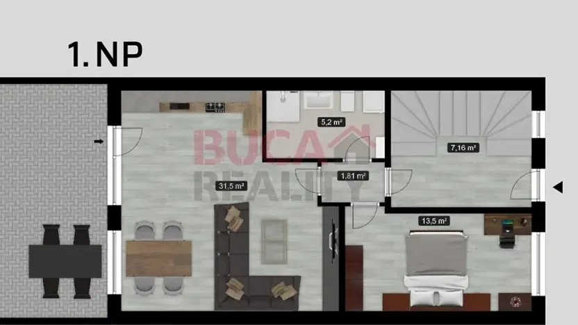 Prodej rodinného domu, Kaplice, Polní, 142 m2