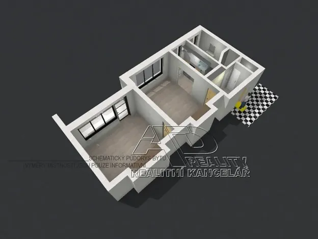 Prodej bytu 2+kk, Praha - Vršovice, Kišiněvská, 48 m2