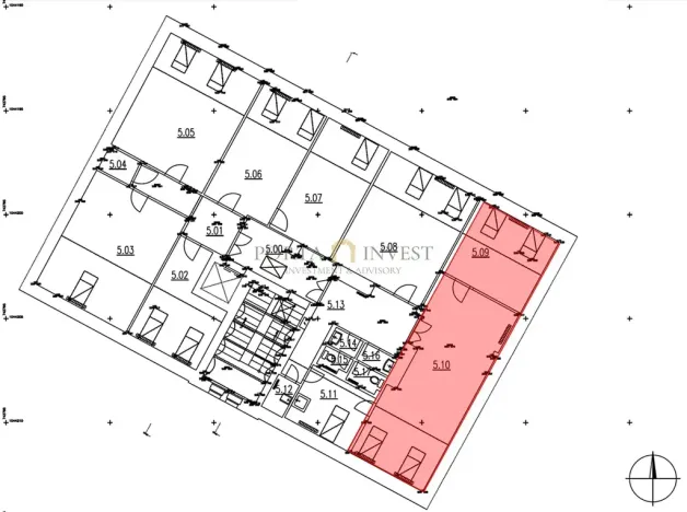Pronájem kanceláře, Praha - Nové Město, Žitná, 55 m2
