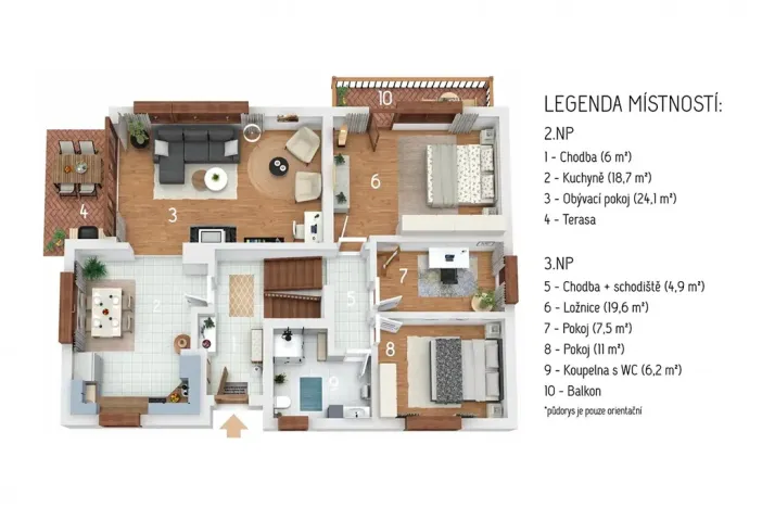 Prodej rodinného domu, Milín, Luční, 123 m2