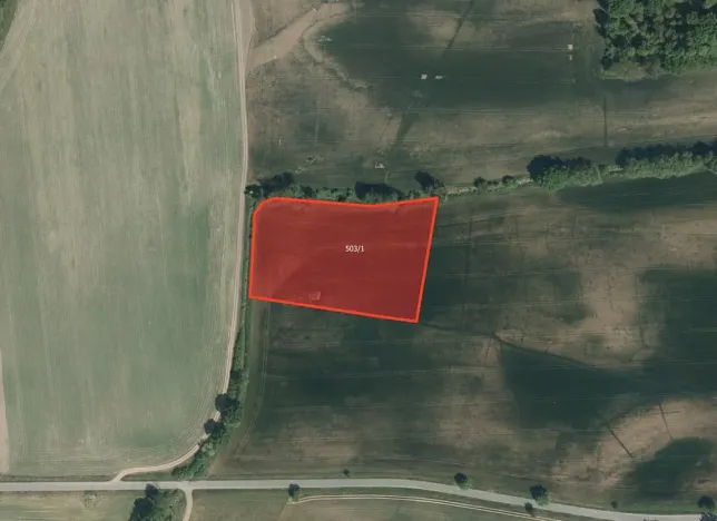 Prodej pole, Rybitví, 2551 m2