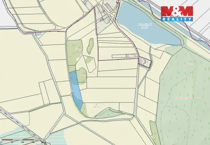 Prodej komerčního pozemku, Skály, 6159 m2