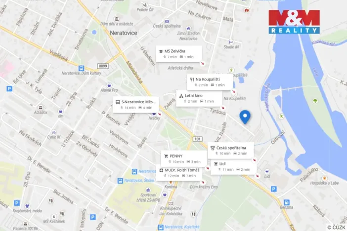 Prodej rodinného domu, Neratovice, Tyršova, 132 m2