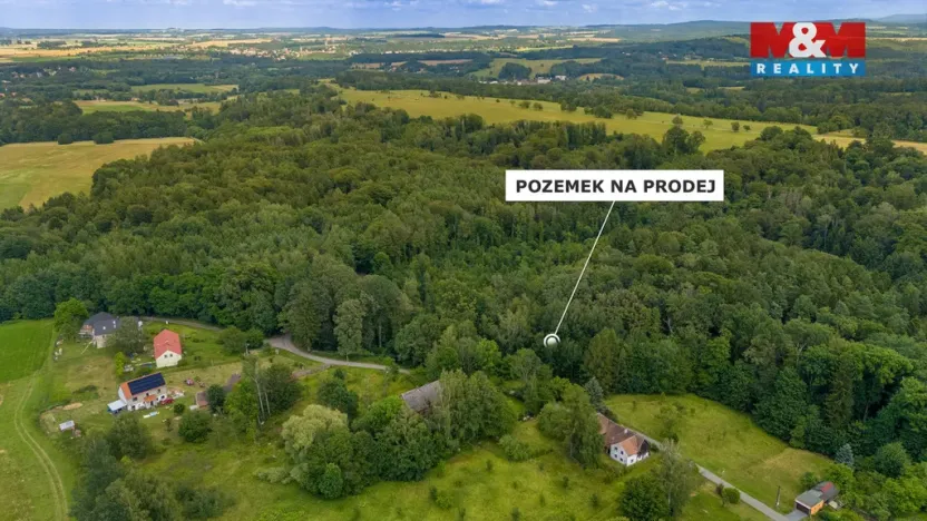 Prodej louky, Višňová - Andělka, 3376 m2