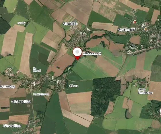 Prodej louky, Chomutice, 8619 m2