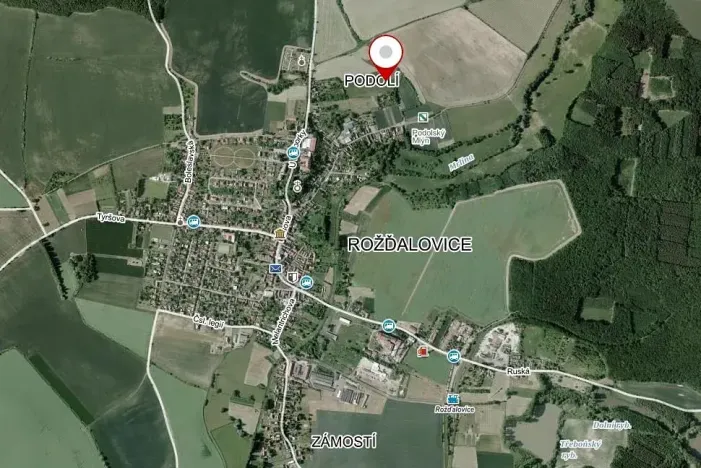 Prodej zahrady, Rožďalovice, 10761 m2