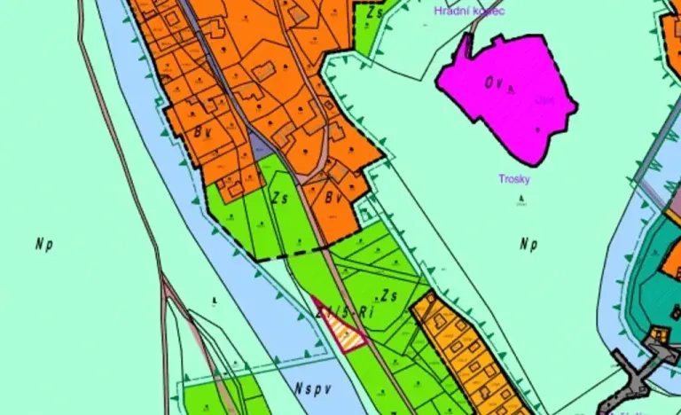 Prodej pozemku pro bydlení, Záchlumí, 803 m2