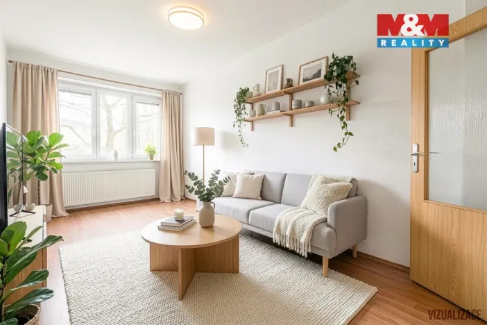 Prodej bytu 2+1, Petrovice, 58 m2