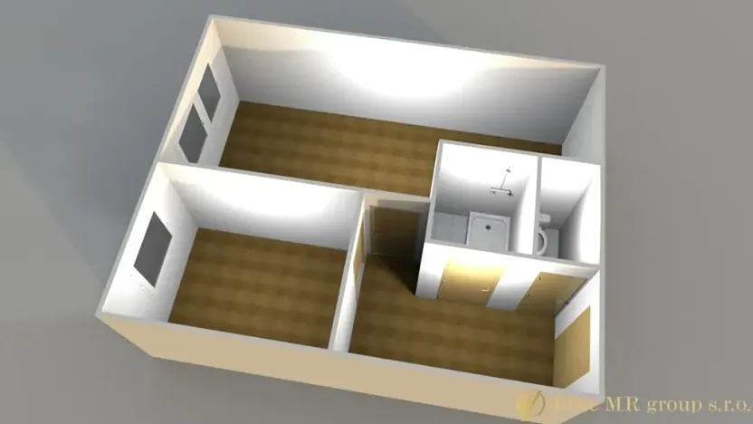 Pronájem bytu 2+kk, Nymburk, Generála Antonína Sochora, 40 m2