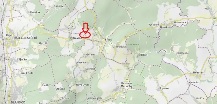 Prodej louky, Žďár, 2441 m2