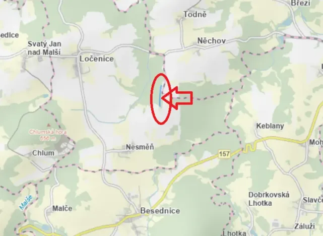 Prodej lesa, Ločenice, 11790 m2