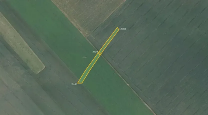 Prodej pole, Kuchařovice, 6602 m2