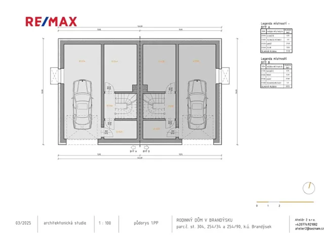 Prodej pozemku pro bydlení, Brandýsek, Ve višňovce, 1735 m2