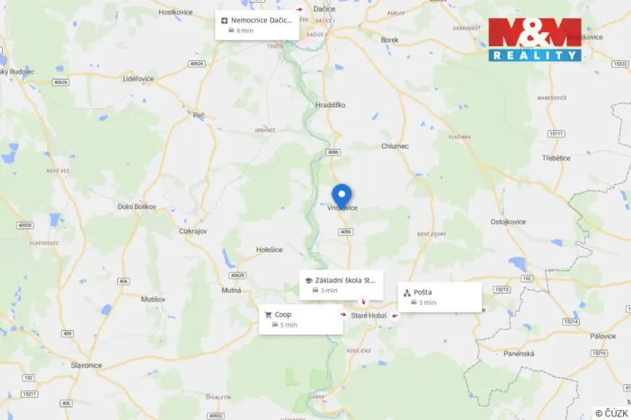 Pronájem bytu 3+kk, Staré Hobzí - Vnorovice, 70 m2