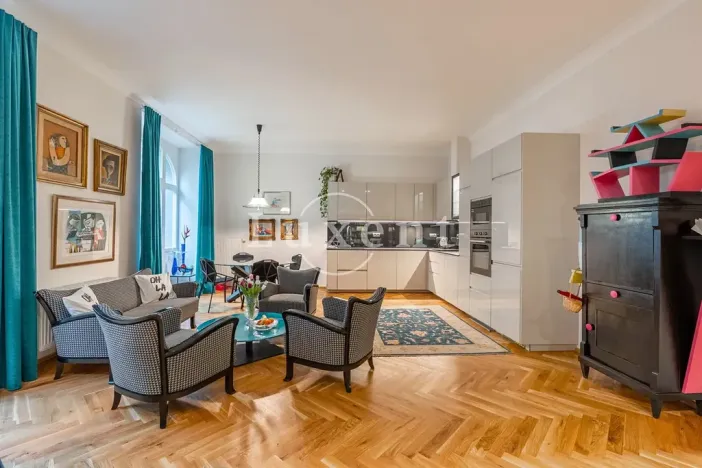 Pronájem bytu 3+kk, Praha - Bubeneč, Šmeralova, 111 m2