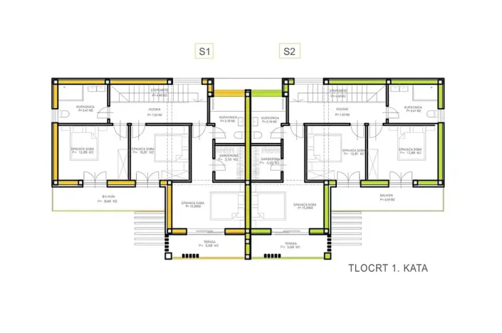 Prodej rodinného domu, Vodice, Chorvatsko, Srima I, 144 m2