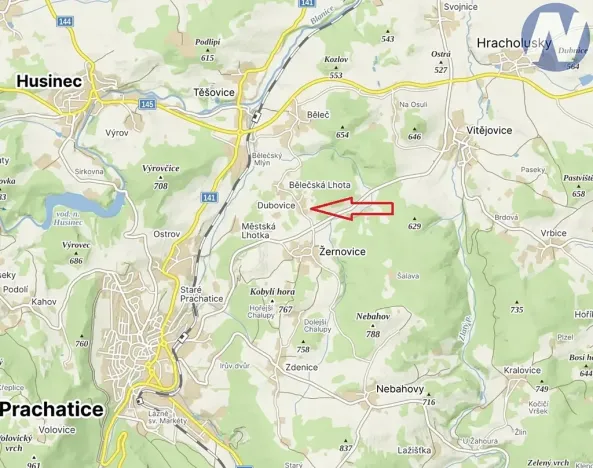 Prodej pozemku pro bydlení, Těšovice, 1670 m2