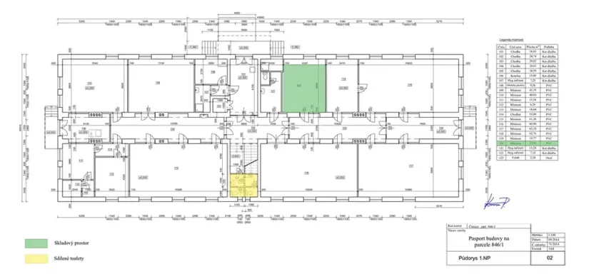 Pronájem skladu, Praha - Čimice, Vaňkova, 27 m2