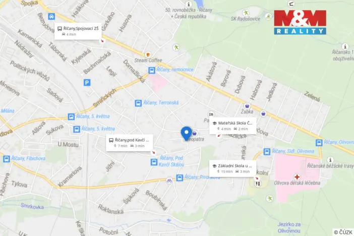 Pronájem bytu 2+kk, Říčany, Na Kavčí skále, 45 m2