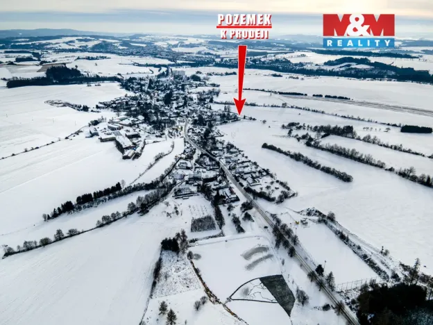 Prodej pozemku pro bydlení, Bystřice nad Pernštejnem - Domanín, 1716 m2