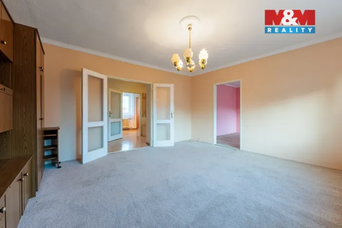 Prodej bytu 2+1, Sokolov, Purkyňova, 58 m2