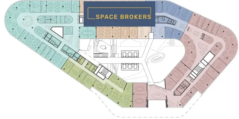 Pronájem kanceláře, Praha - Chodov, Tomíčkova, 3006 m2
