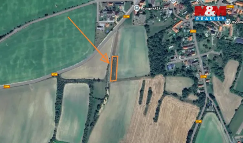 Prodej pole, Vysoká, 1920 m2