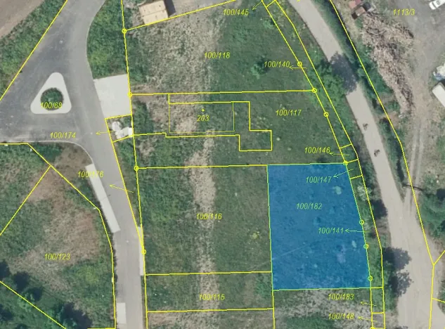 Prodej pozemku, Píšťany, 828 m2