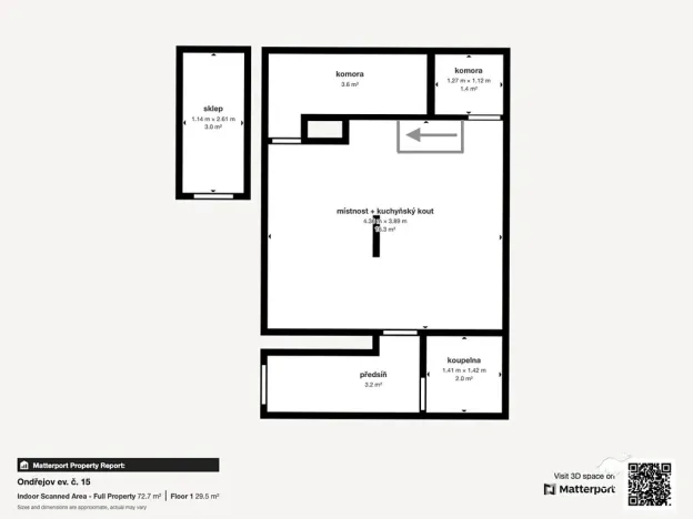 Prodej chaty, Pláně, 70 m2