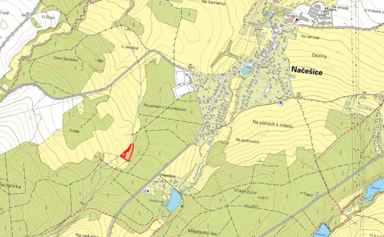 Prodej louky, Načešice, 5784 m2