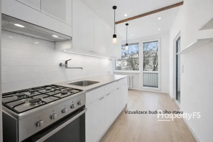 Prodej bytu 2+1, Ústí nad Labem - Střekov, Kamenná, 50 m2