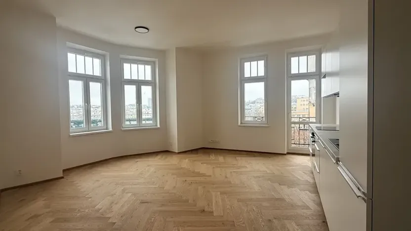Pronájem bytu 2+kk, Praha - Vršovice, Žitomírská, 60 m2
