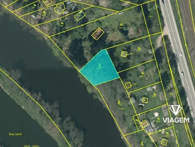 Prodej zahrady, Planá nad Lužnicí, 908 m2