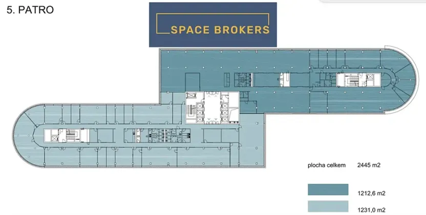 Pronájem kanceláře, Praha - Karlín, Ke Štvanici, 850 m2