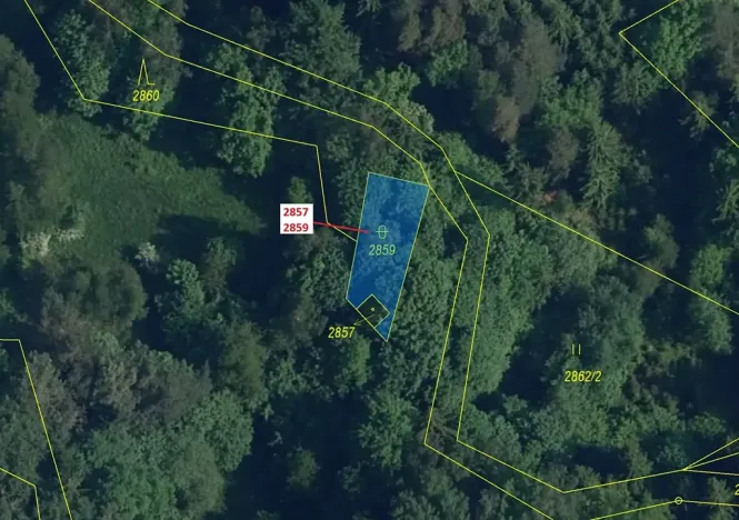 Dražba pozemku, Český Dub, 199 m2