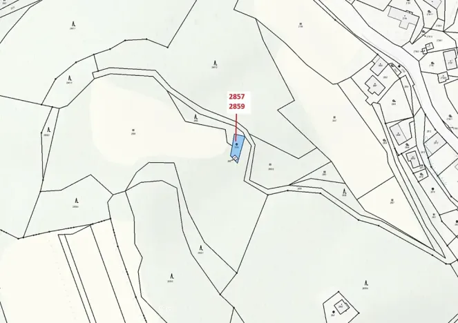 Dražba pozemku, Český Dub, 199 m2