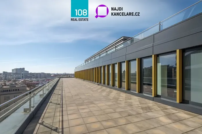 Pronájem kanceláře, Praha - Nusle, Pikrtova, 351 m2