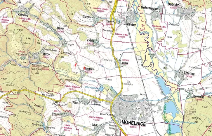 Prodej pole, Mohelnice, 9612 m2