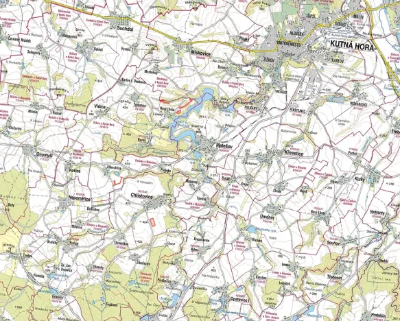 Prodej podílu pole, Chlístovice, 71824 m2